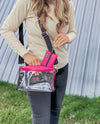 Clear Fan Girl Bag with Micro Card Holder
