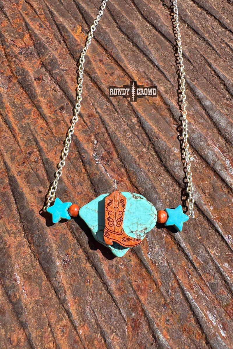 Starry Boot Necklaces