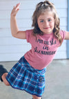 I Put the She in Shenanigans | Kid's T-Shirt | Ruby’s Rubbish®