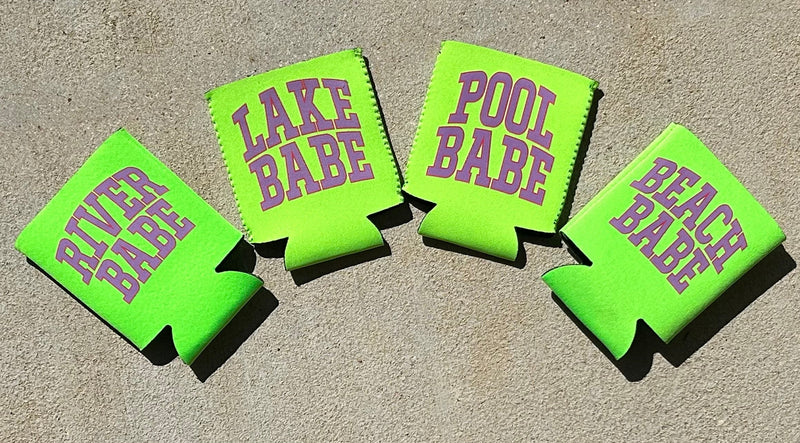 Glow in the Dark Can Coozies