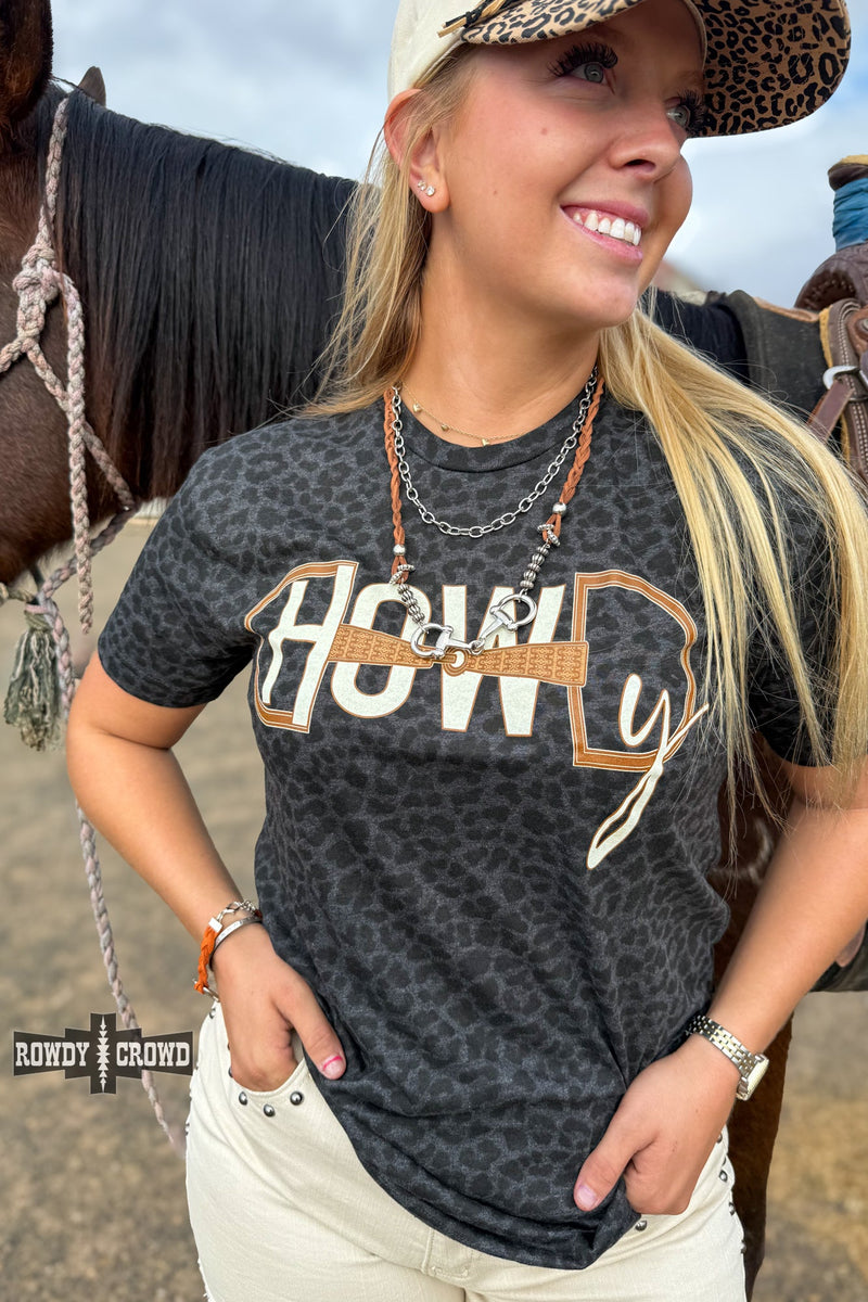 Leopard Howdy Bit Tee