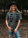 Only Talkin' to Jesus Today | Women's T-Shirt | Ruby’s Rubbish®