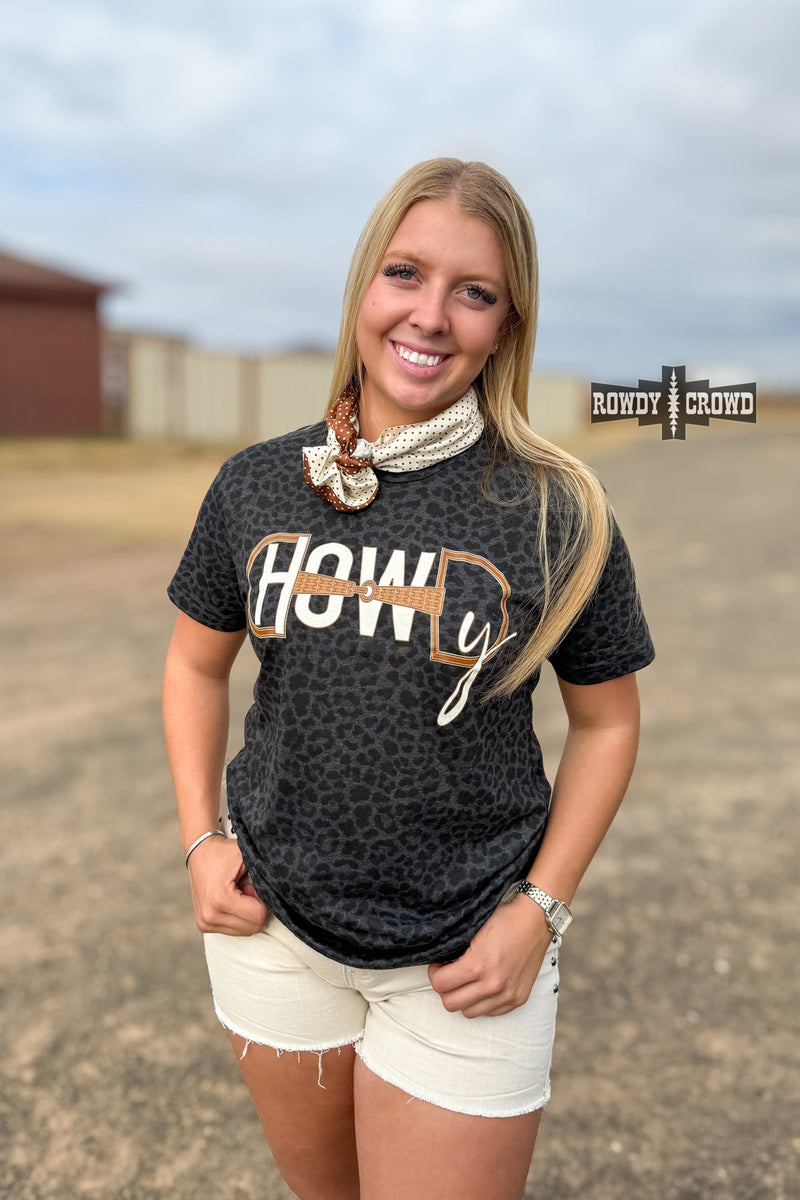 Leopard Howdy Bit Tee