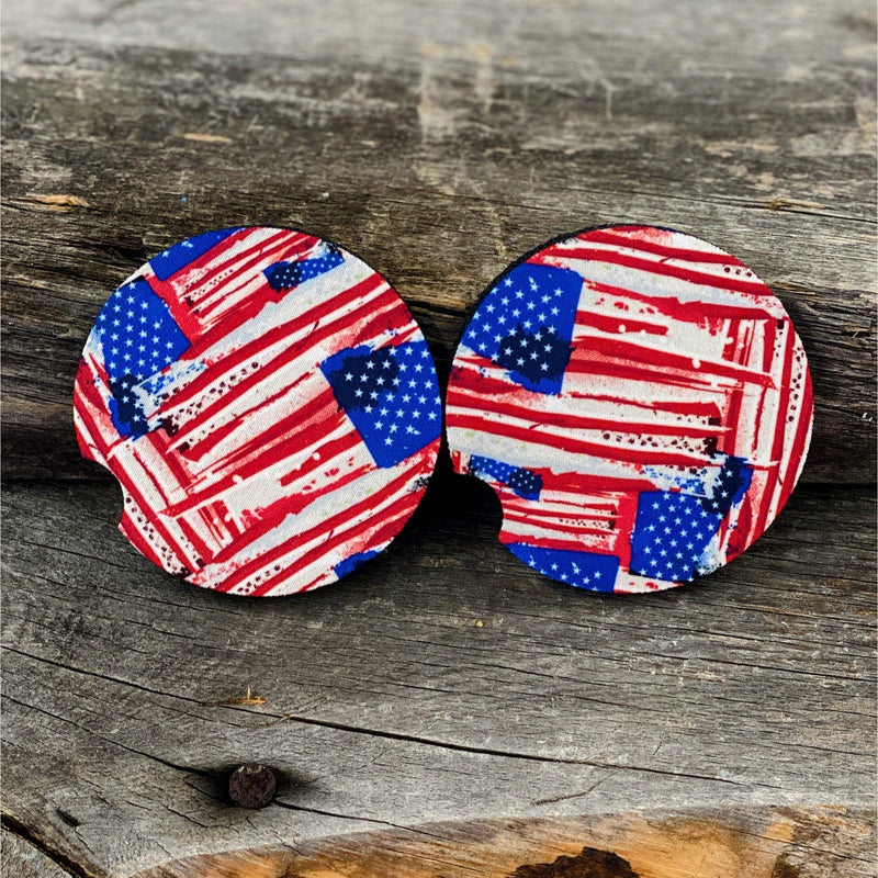 Patriot Car Coasters