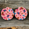 Pink Cowgirl Car Coasters