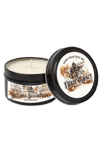 Louisiana Sugar Maple - 8 oz Candle Tin - Cotton Wick
