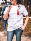 Queen of Hearts | Women’s T-Shirt | Ruby’s Rubbish®