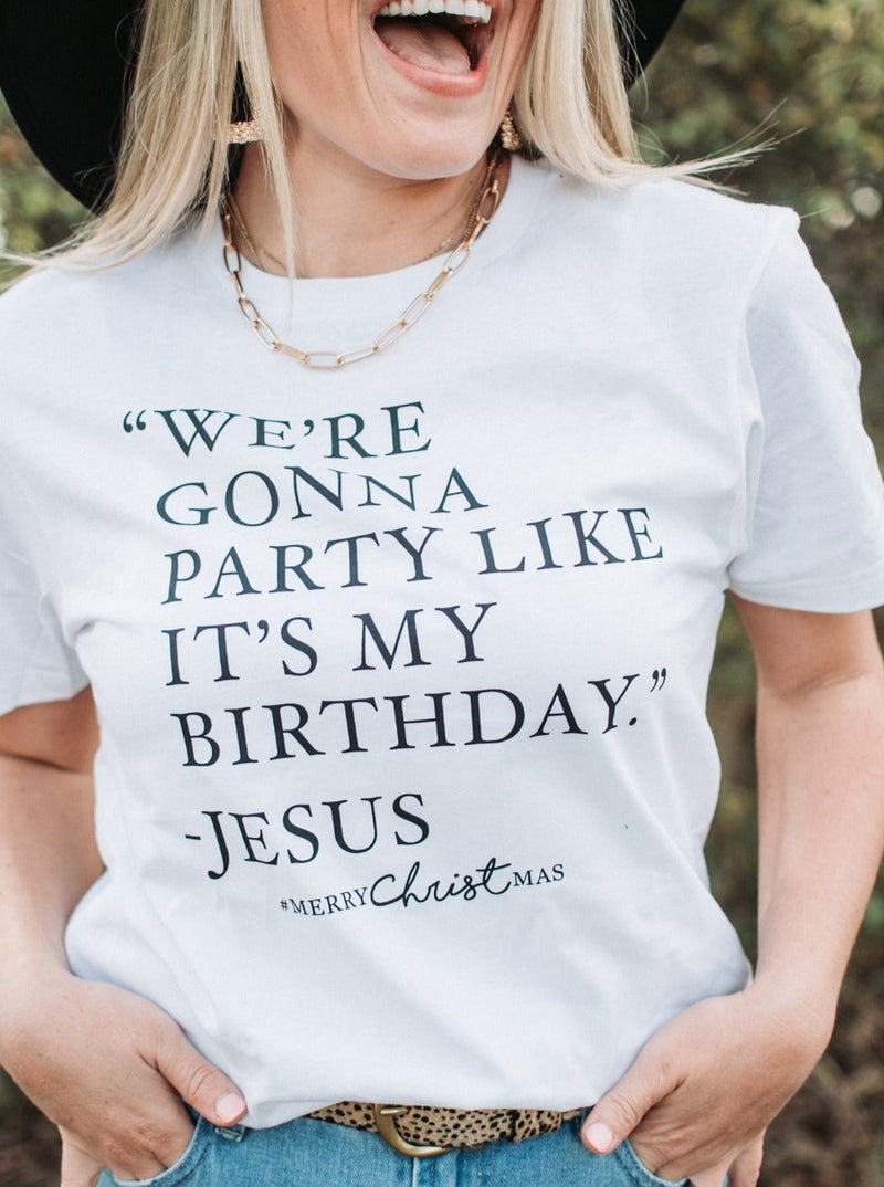 We're Gonna Party Like It's My Birthday | Seasonal T-Shirt | Ruby’s Rubbish®