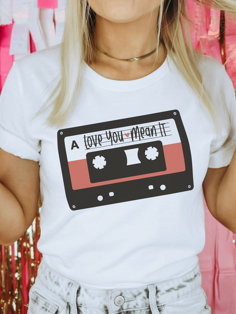 Love You ❤ Mean It  | Women’s T-Shirt | Ruby’s Rubbish®