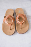 Ring my Bell Sandals in Cognac