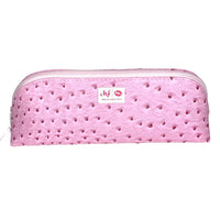 Blush Ostrich Joey Pouch