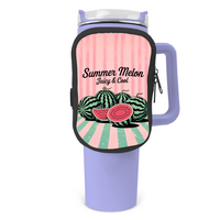 Melon Moods Zippered Pouch/Bag For 40oz Tumbler
