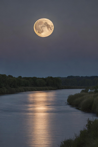 Moon Rise Over The Mississippi - Laundry Fabric Softener