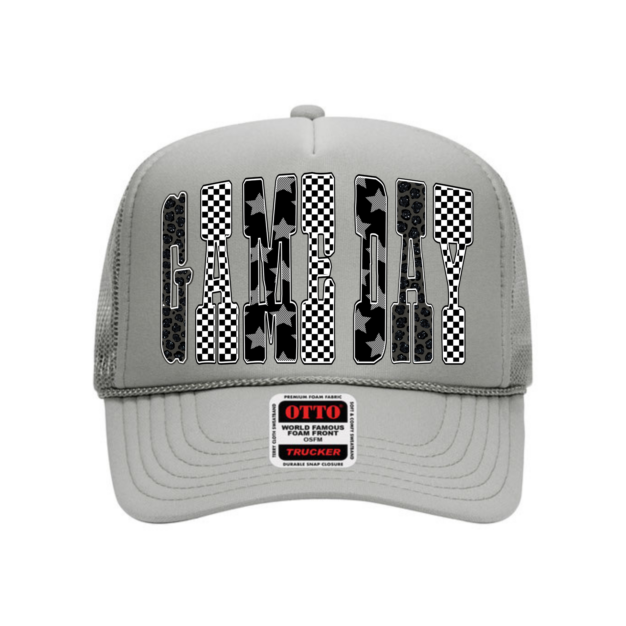 Game Day Pattern Trucker Hat