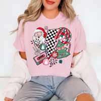 Peace Love Santa Graphic Tee