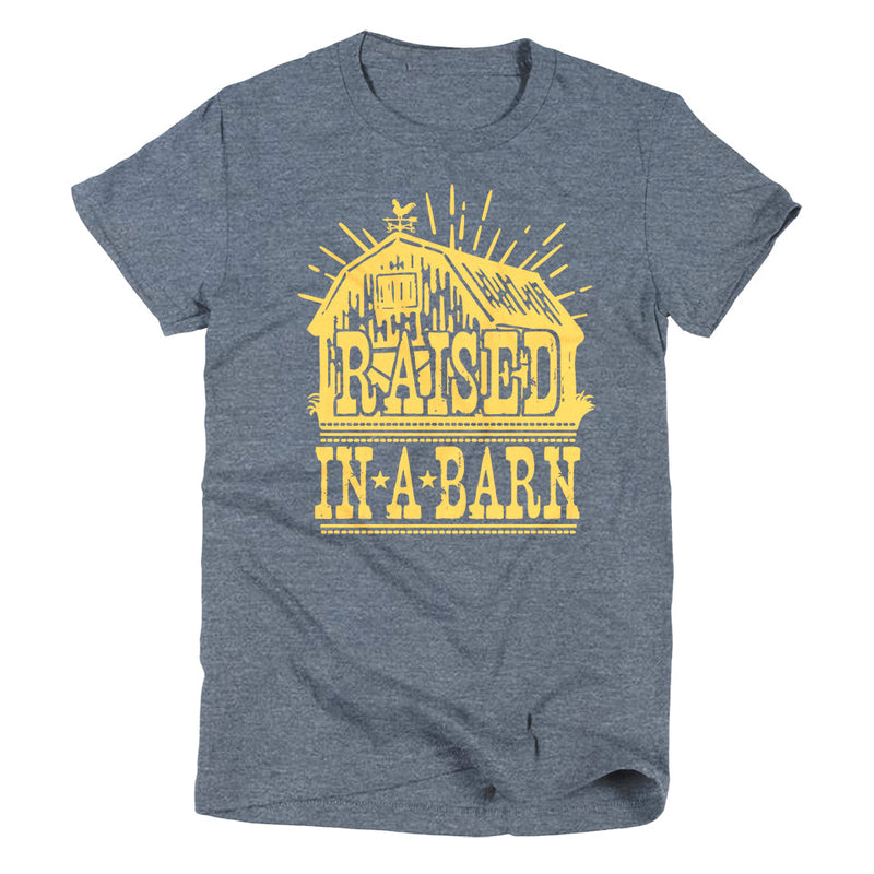 Raised in a Barn | Kid's T-Shirt | Ruby’s Rubbish®