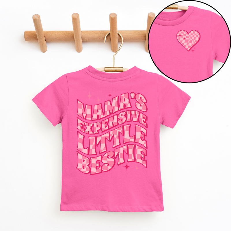 Mama's Expensive Little Bestie Youth & Toddler Graphic Tee