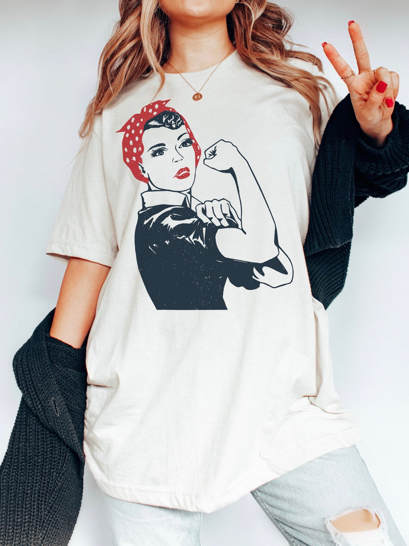 Rosie the Riveter | Women’s T-Shirt | Ruby’s Rubbish®