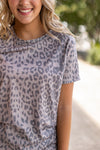 Vintage Leopard Crewneck Tee
