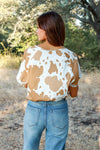 Living better Cowhide Top