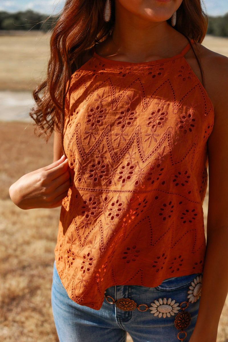 Yala Eyelet Tank, Rust