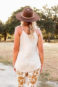 Undeniable Beauty Crochet Tank, Ivory