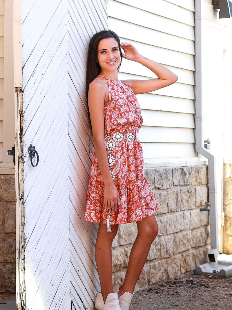 Kickin' It Country Paisley Dress