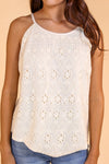 The Yala Top in Cream