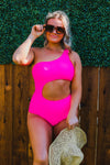 The Camilla One Piece with Cutouts, Pink