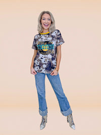 Play Something Country Mustard Ringer Tee