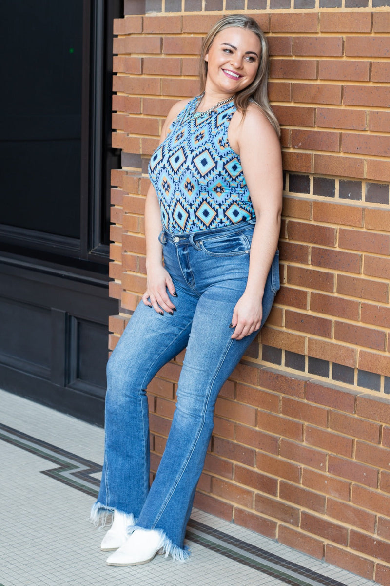 Rad Rider Aztec Bodysuit