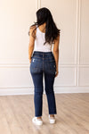 The Juliette Dark Wash Distressed Jeans