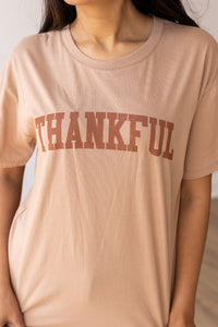 Thankful on Taupe Top