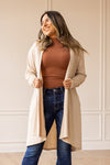 The Cardi Beige Cardigan