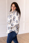 She Could Be The One Ivory Aztec Pattern Button Down Sherpa