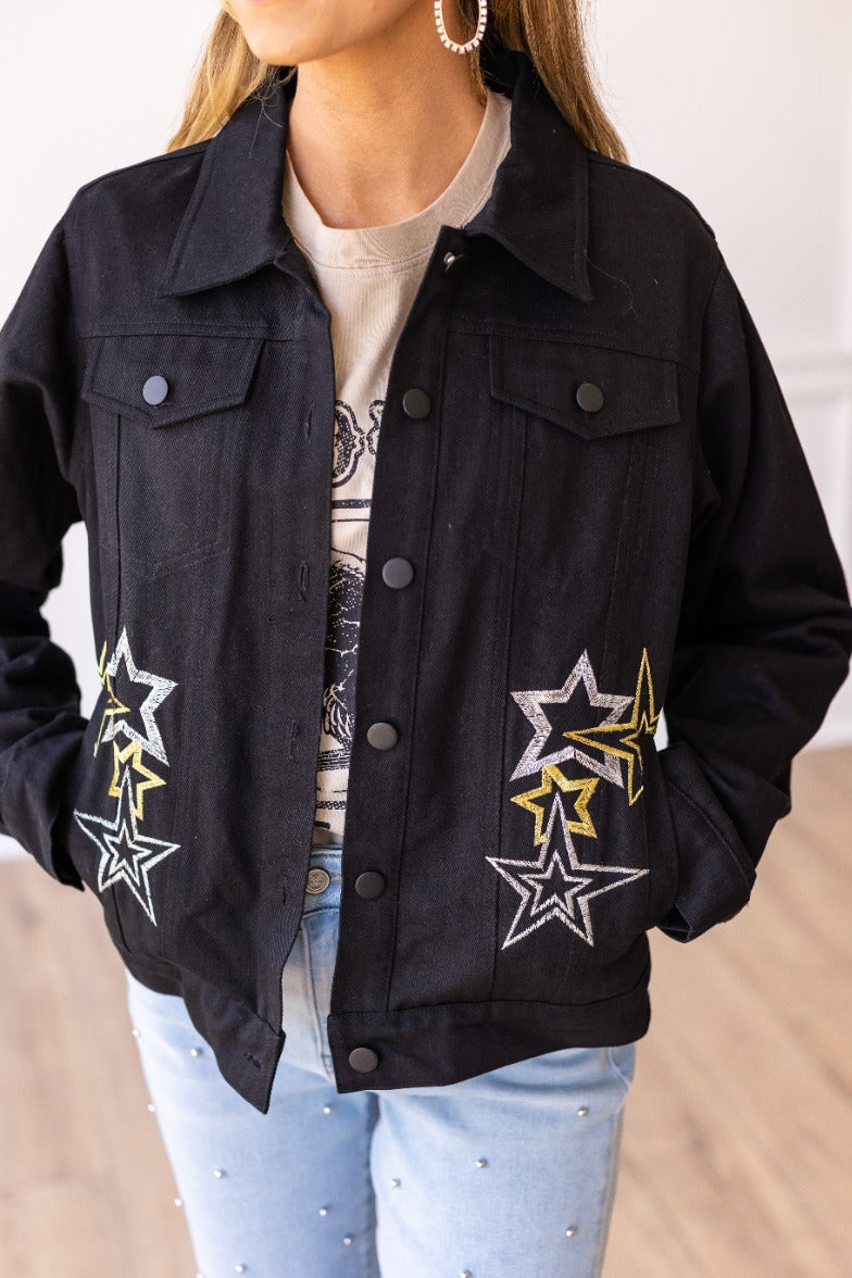 Cosmic Cowgirl Denim Jacket