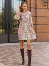 Diverse Plaid Serenade Dress