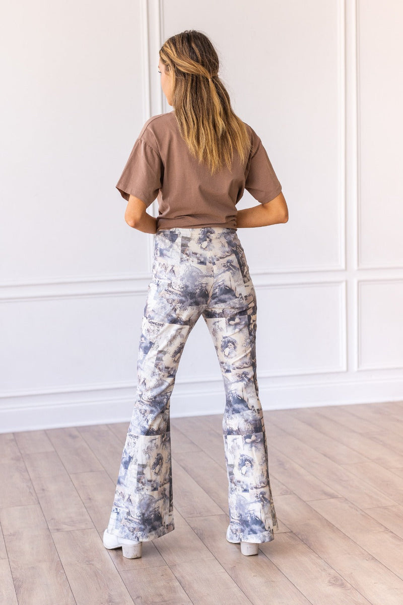 Bronco Belle Flare Leg Pants