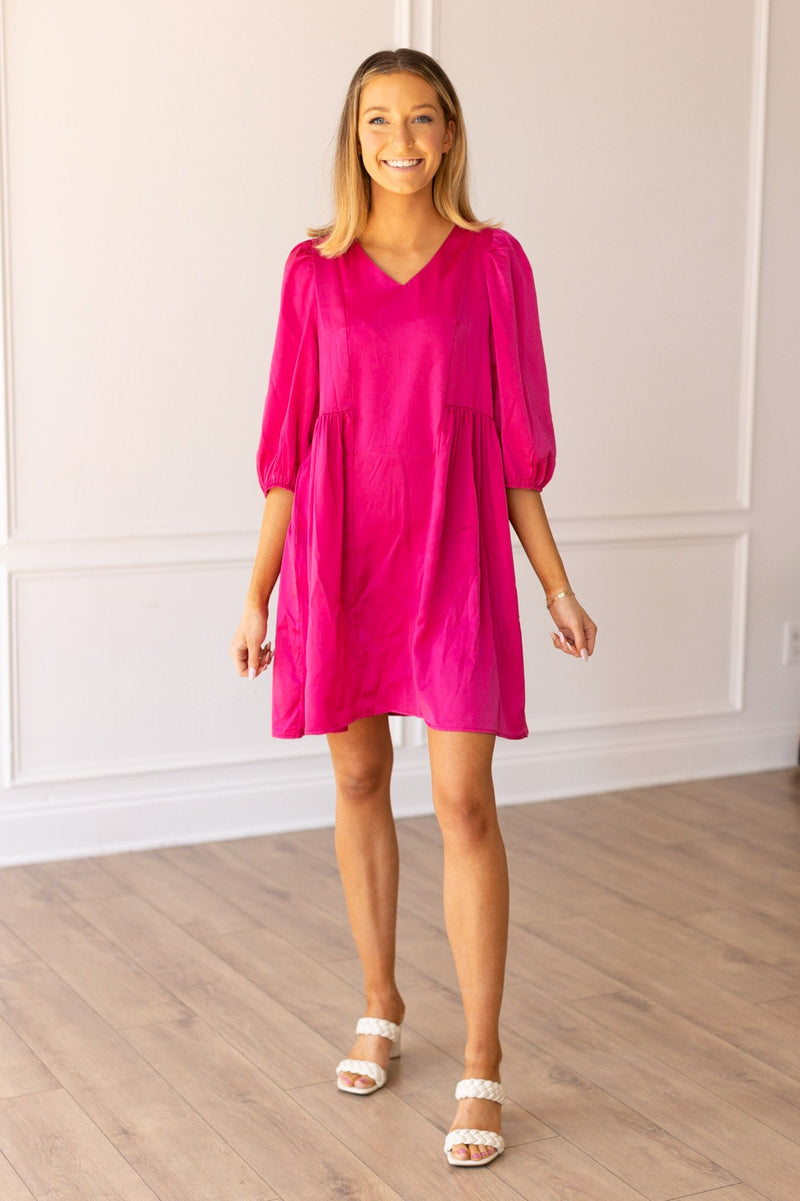 Viva La Pink Casual Dress