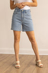 The Olivia High Rise Denim Short