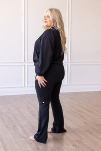 UltimateFlex Noir Compression Flare Leggings