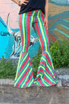 Strutting in Serape Flare Pants