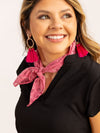 Golden Circle with Tassels, Pink