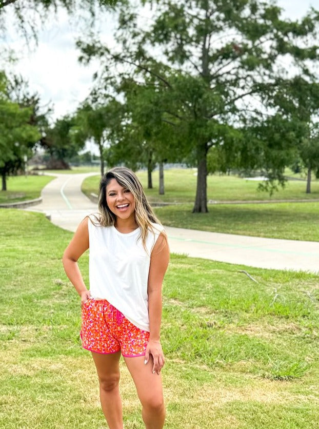 Comfy Cutie White Tank