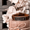 Leather Wristlet: Survivor