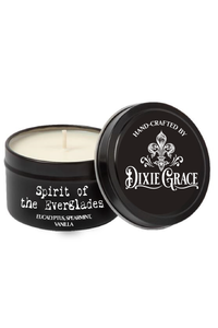 Spirit of the Everglades - 8 oz Candle Tin - Cotton Wick