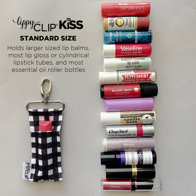Magnolias LippyClip KISS for larger lip balms, essential oil rollers, etc.