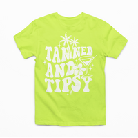 Tanned And Tipsy Graphic Tee