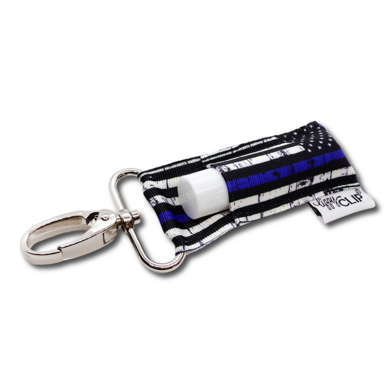 Thin Blue Line LippyClip® Lip Balm Holder