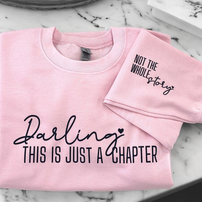 Just A Chapter Graphic Sweatshirt